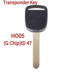 2013-2020 Honda - HO05 Transponder Key (G Chip)ID 47 HONDA G(Aftermarket chip/OEM chip )(No logo)
